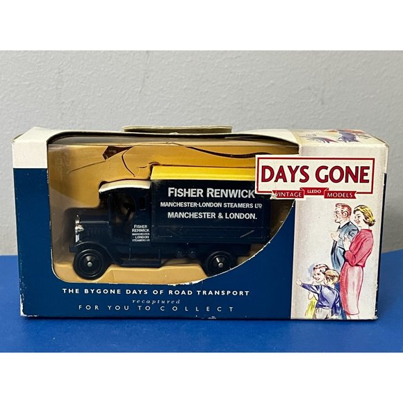 Vintage LLEDO Days Gone Dennis Delivery Van Fisher Renwick Diecast Truck - Picture 1 of 8